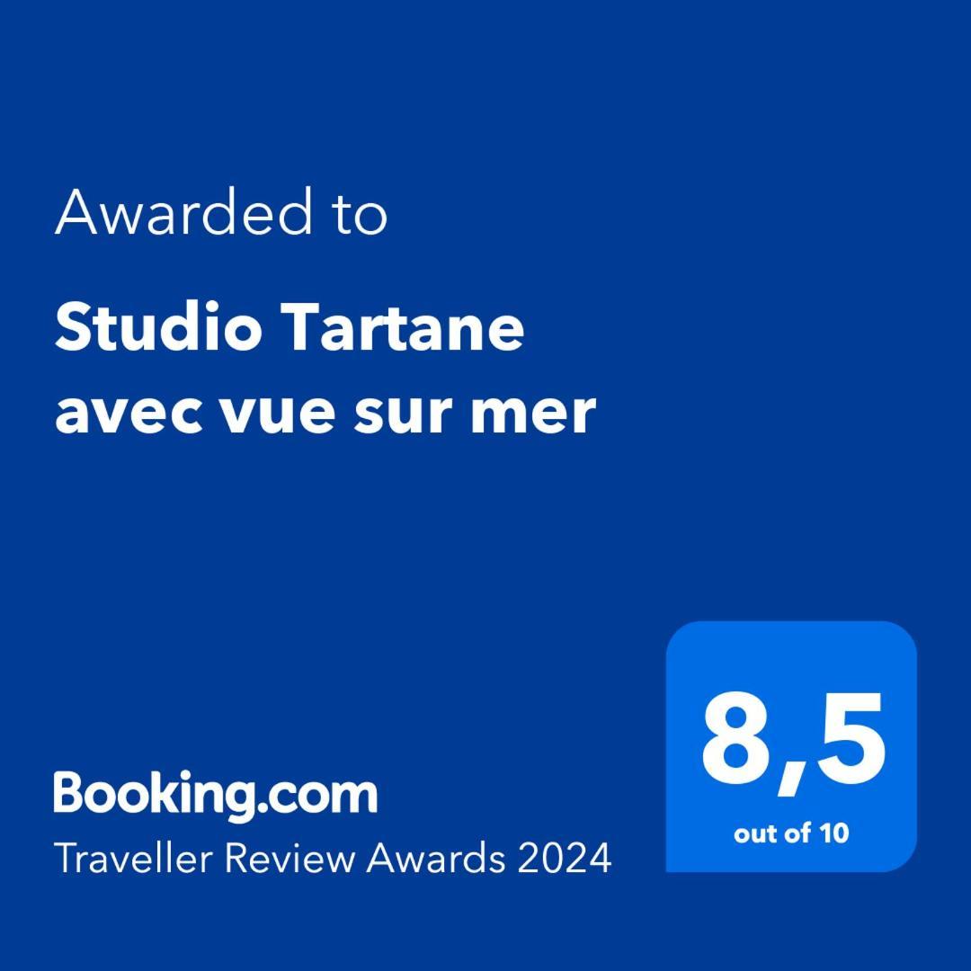 Studio Tartane Avec Vue Sur Mer La Trinite Exterior photo